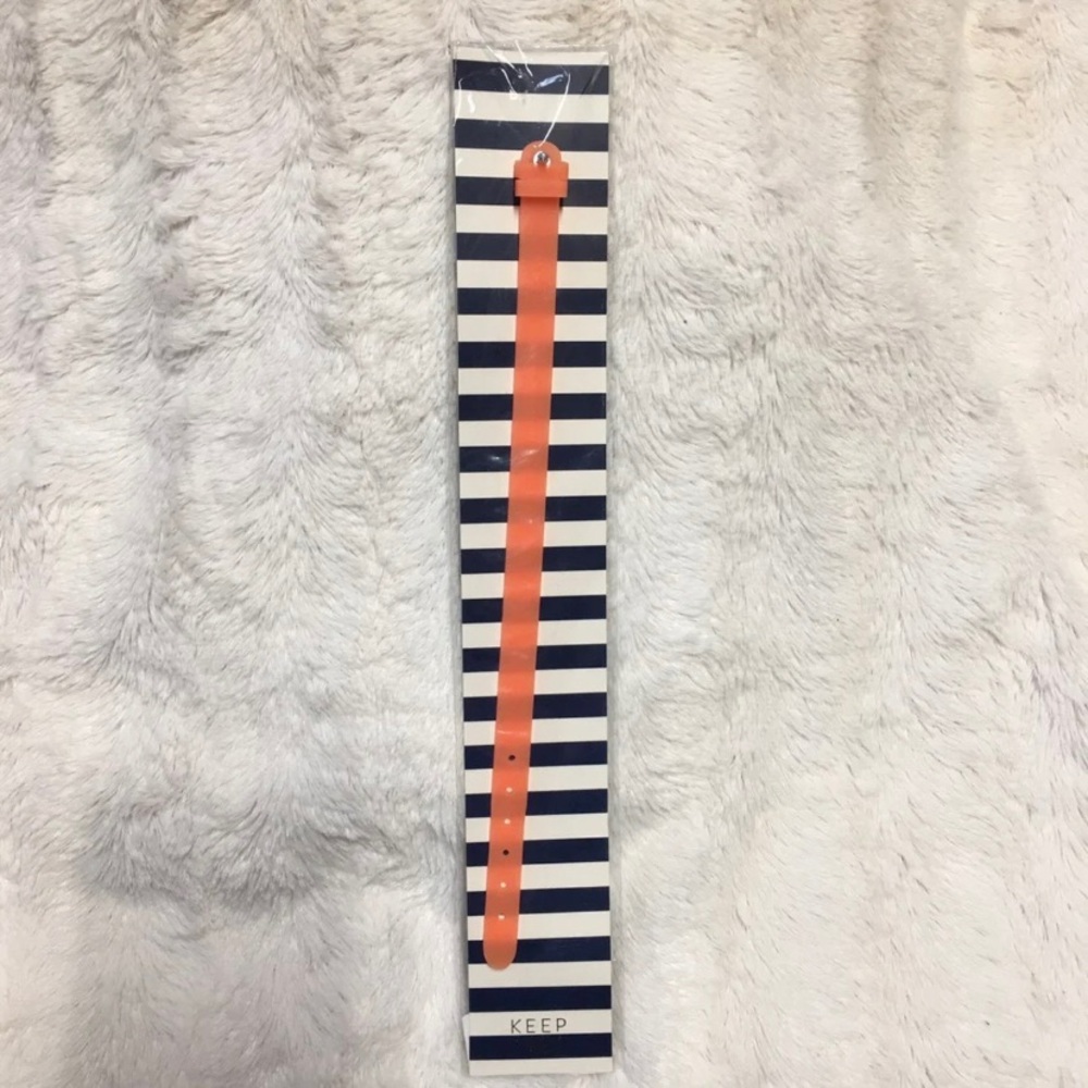 KEEP Collective Single Silicone Band Coral